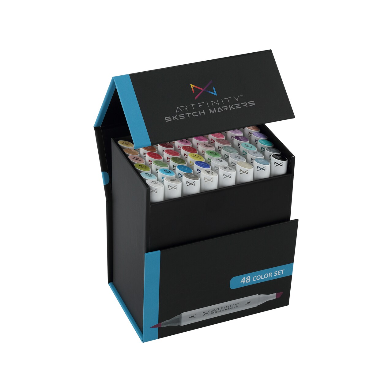 Artfinity Sketch Marker Sets - Vibrant, Professional, Dye-Based Alcohol Markers for Artists, Students, Drawing, Travel, & More!